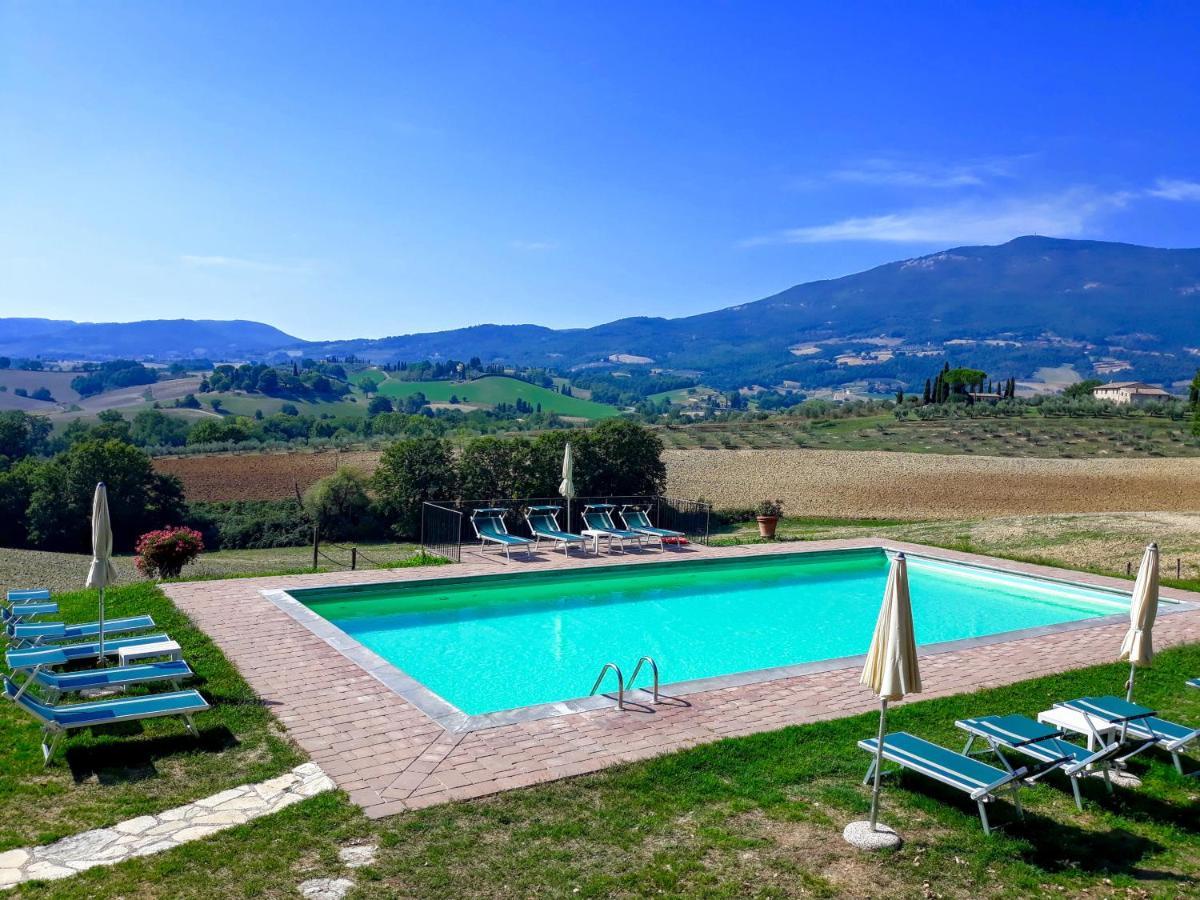 Villa Palazzo Bello Con Piscina E Ac - Cetona Exterior foto