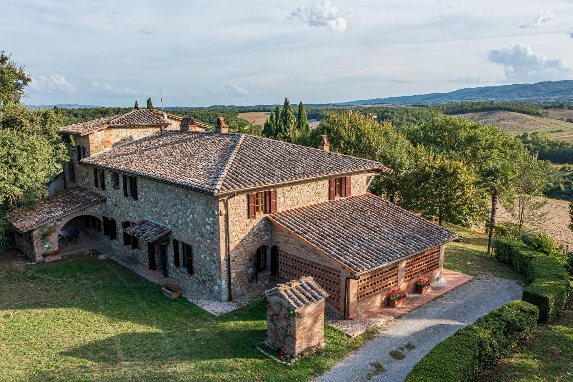 Villa Palazzo Bello Con Piscina E Ac - Cetona Exterior foto