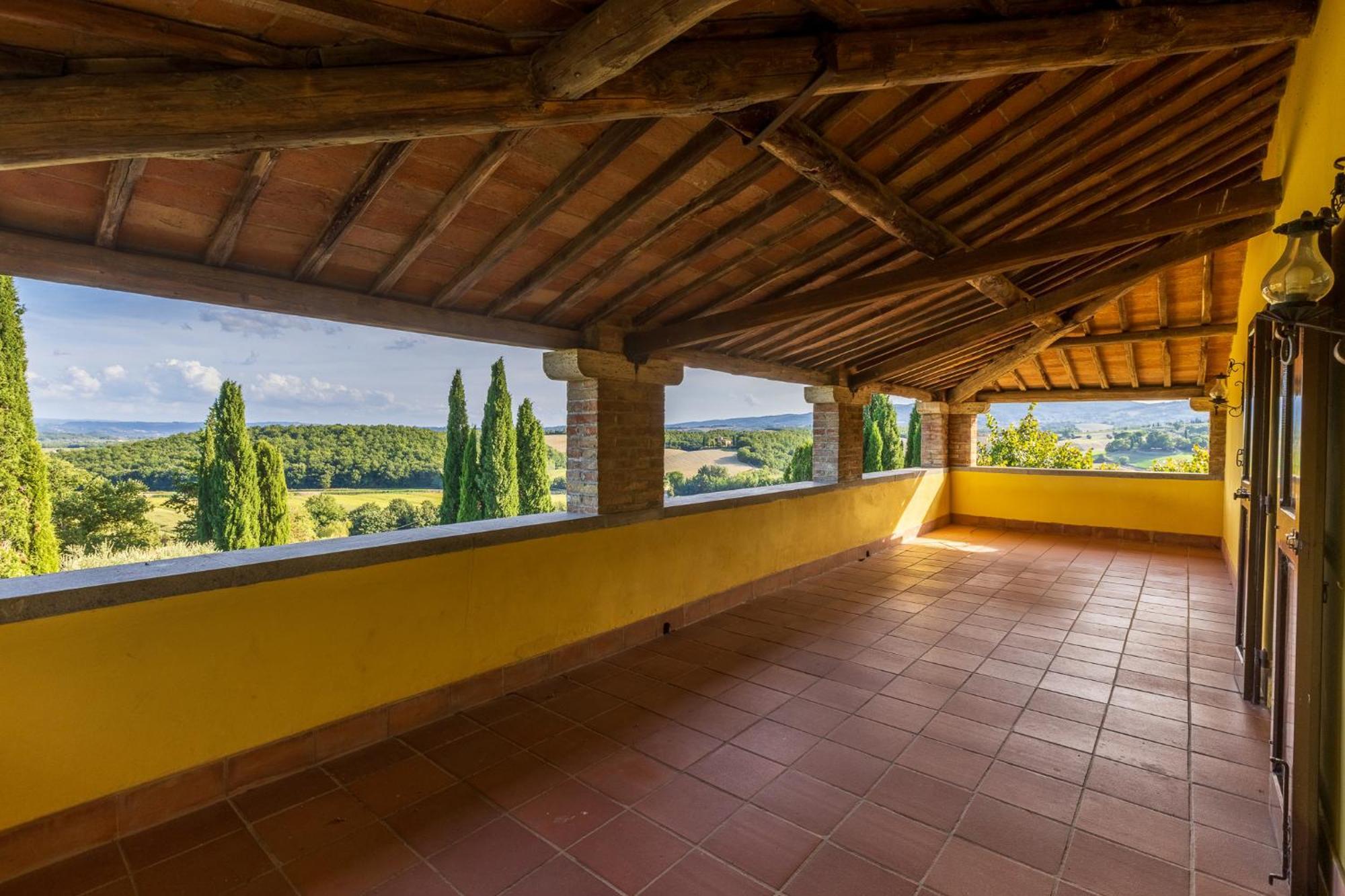 Villa Palazzo Bello Con Piscina E Ac - Cetona Exterior foto