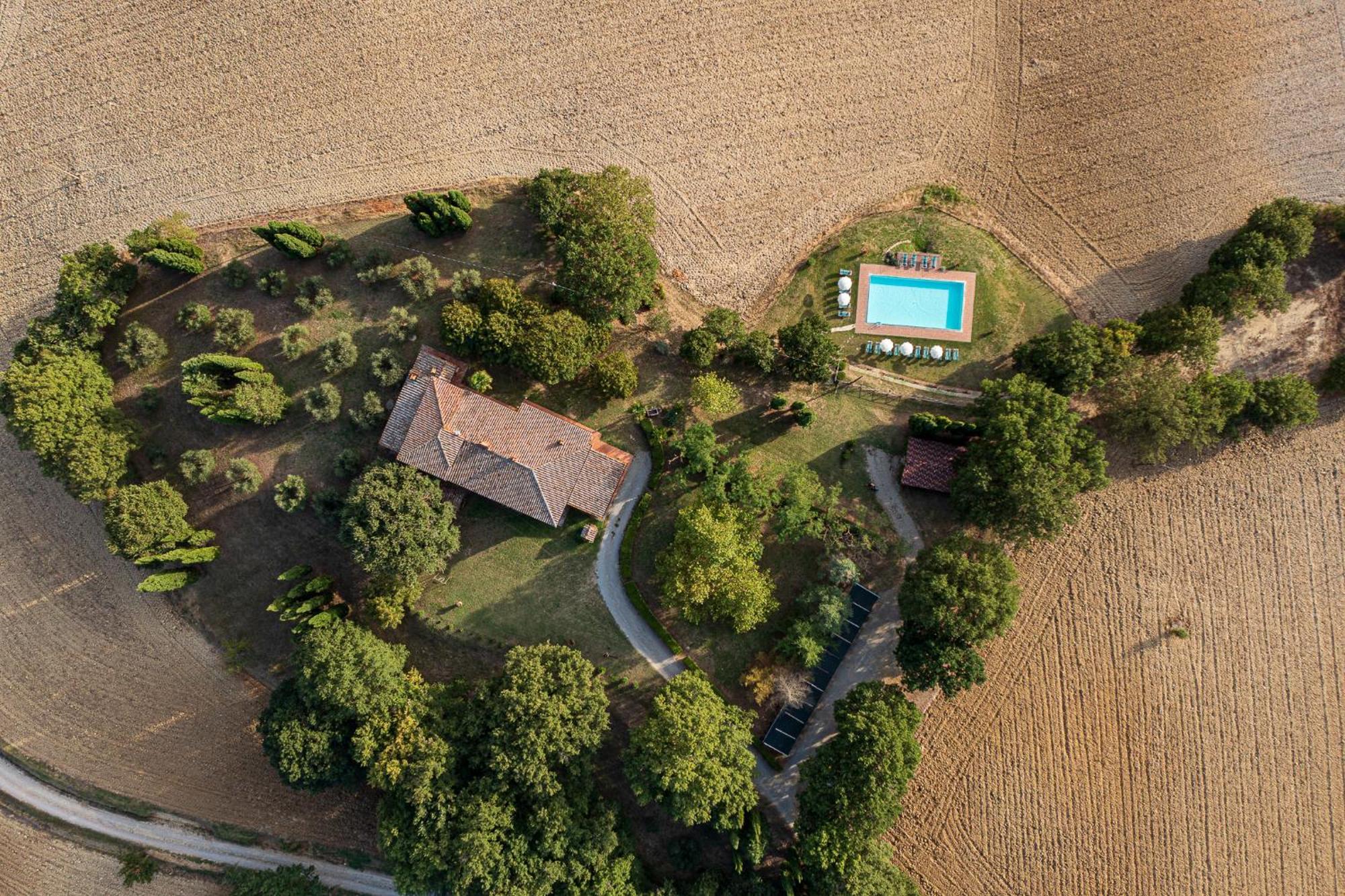 Villa Palazzo Bello Con Piscina E Ac - Cetona Exterior foto
