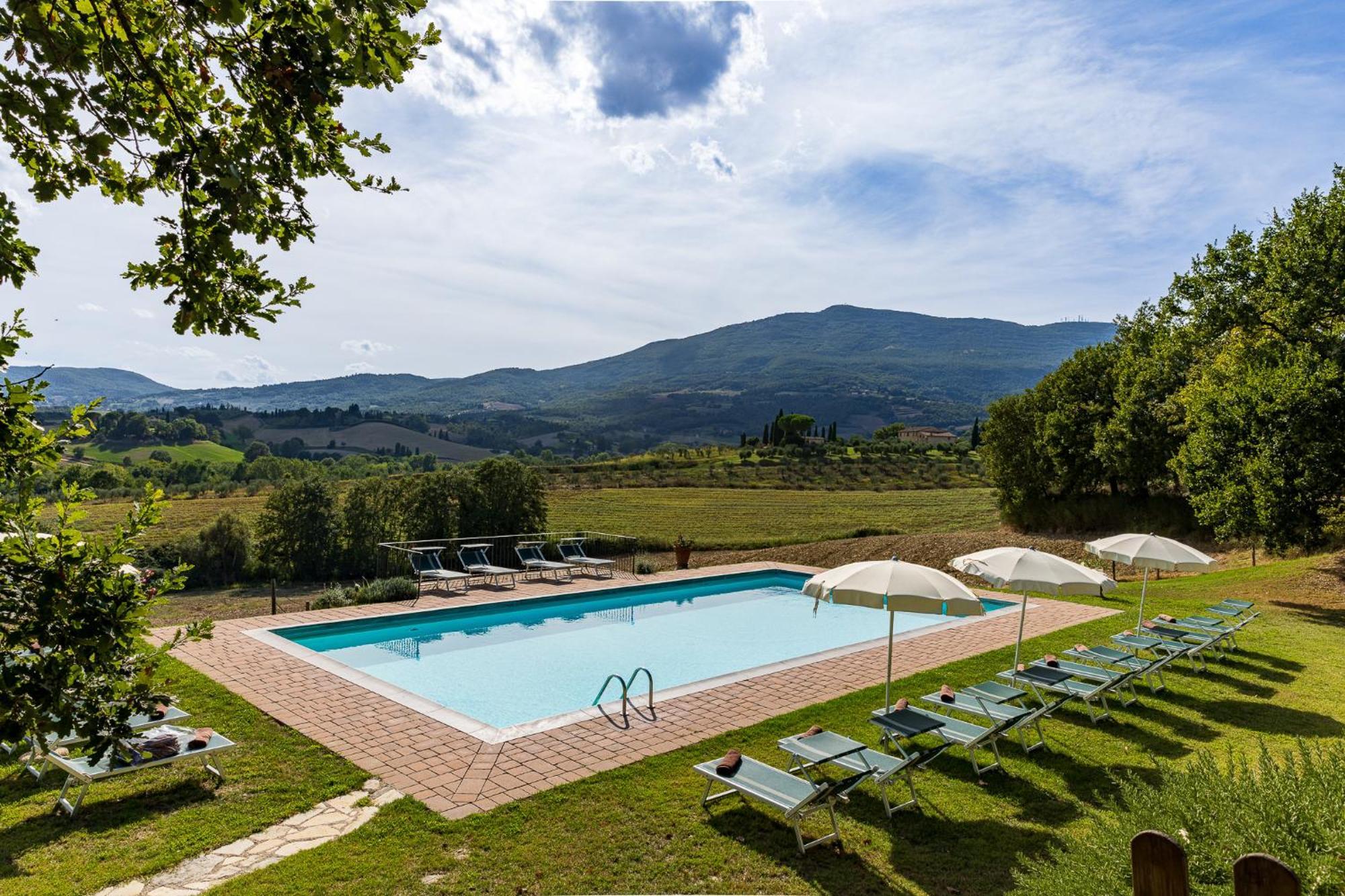 Villa Palazzo Bello Con Piscina E Ac - Cetona Exterior foto