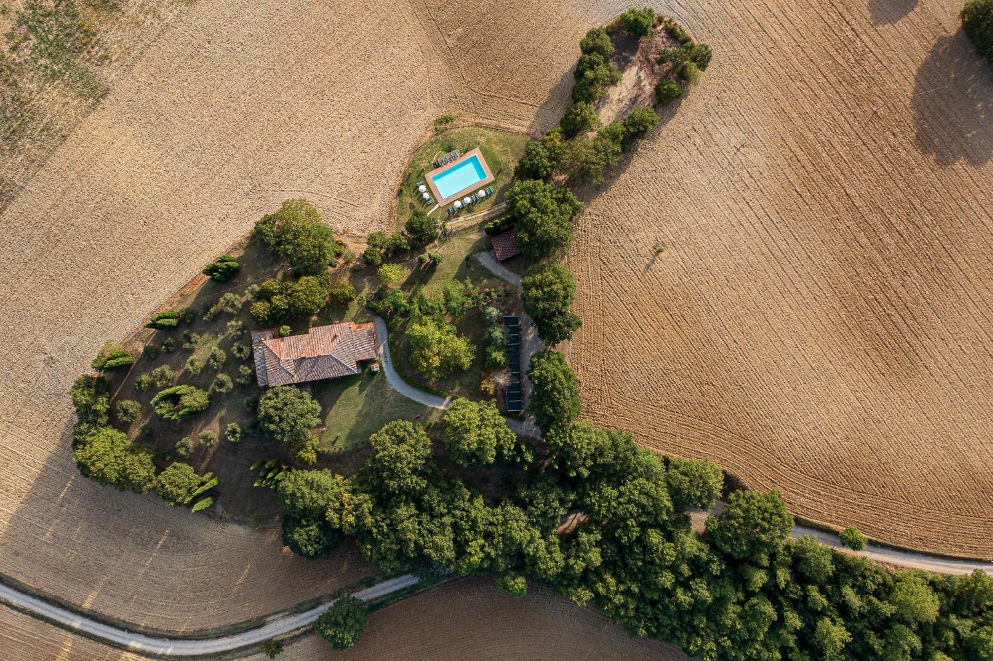 Villa Palazzo Bello Con Piscina E Ac - Cetona Exterior foto