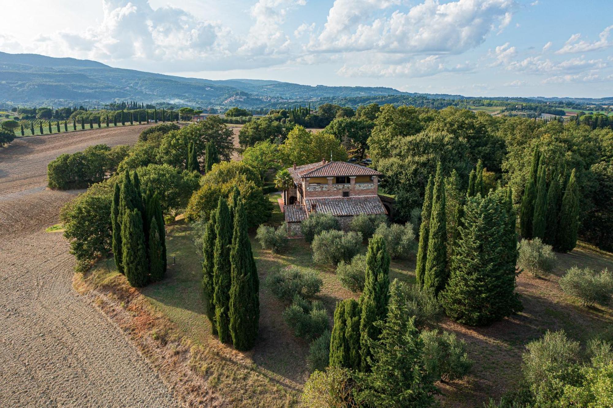 Villa Palazzo Bello Con Piscina E Ac - Cetona Exterior foto