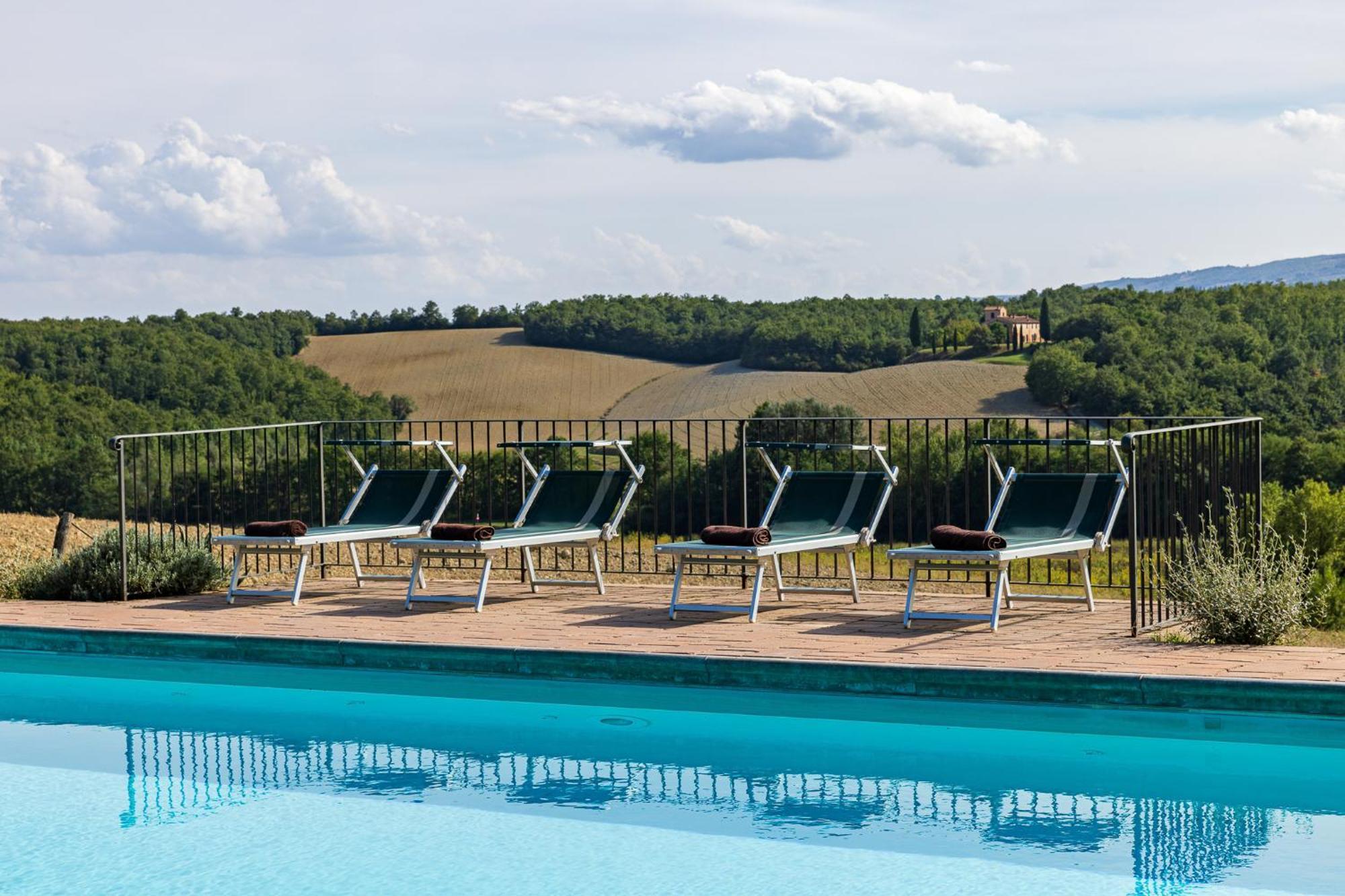 Villa Palazzo Bello Con Piscina E Ac - Cetona Exterior foto